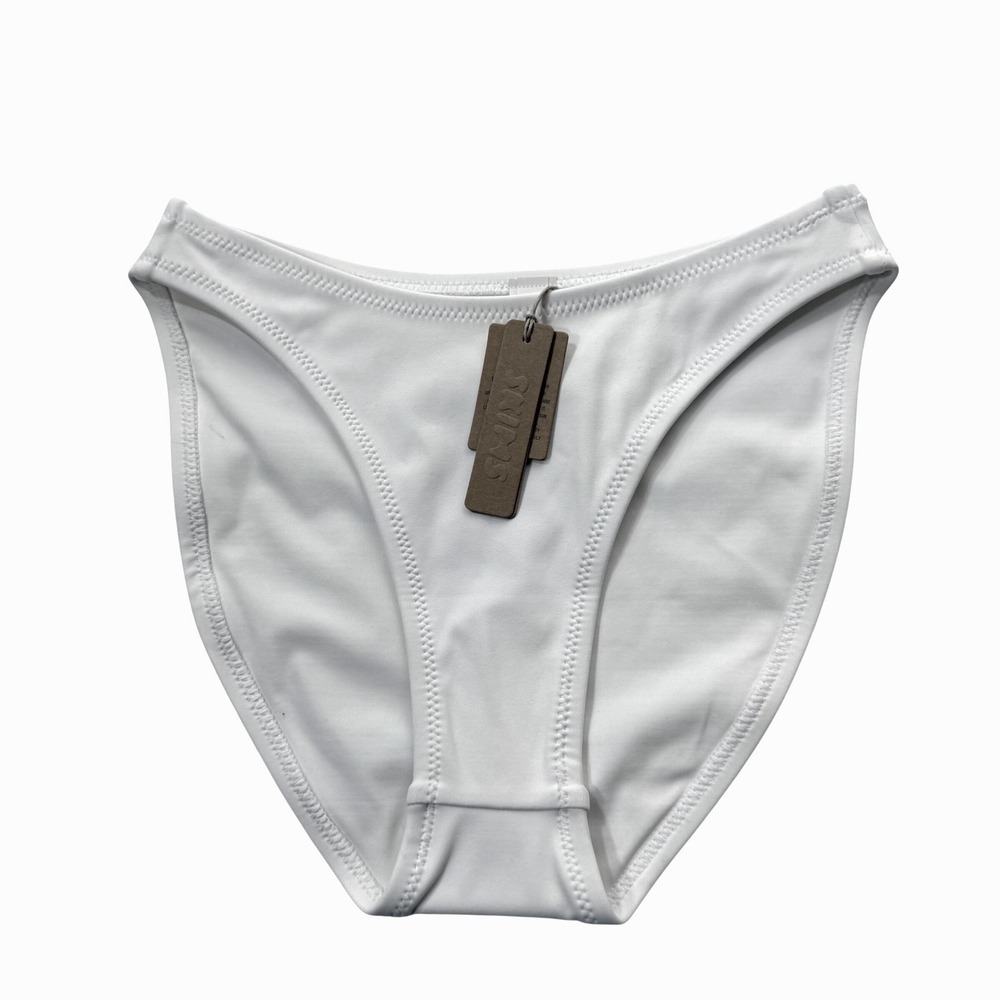 SKIMS Shaping Swim Dipped Bikini‎ Bottom Marble XXS